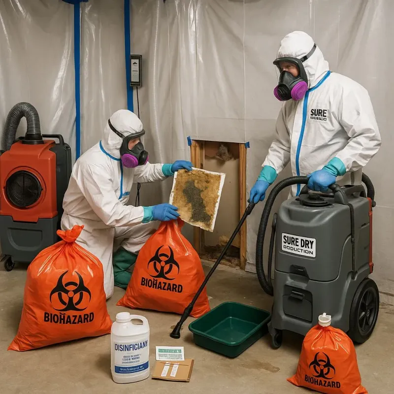 Contaminated Water Handling Protocols process in Las Flores, CA