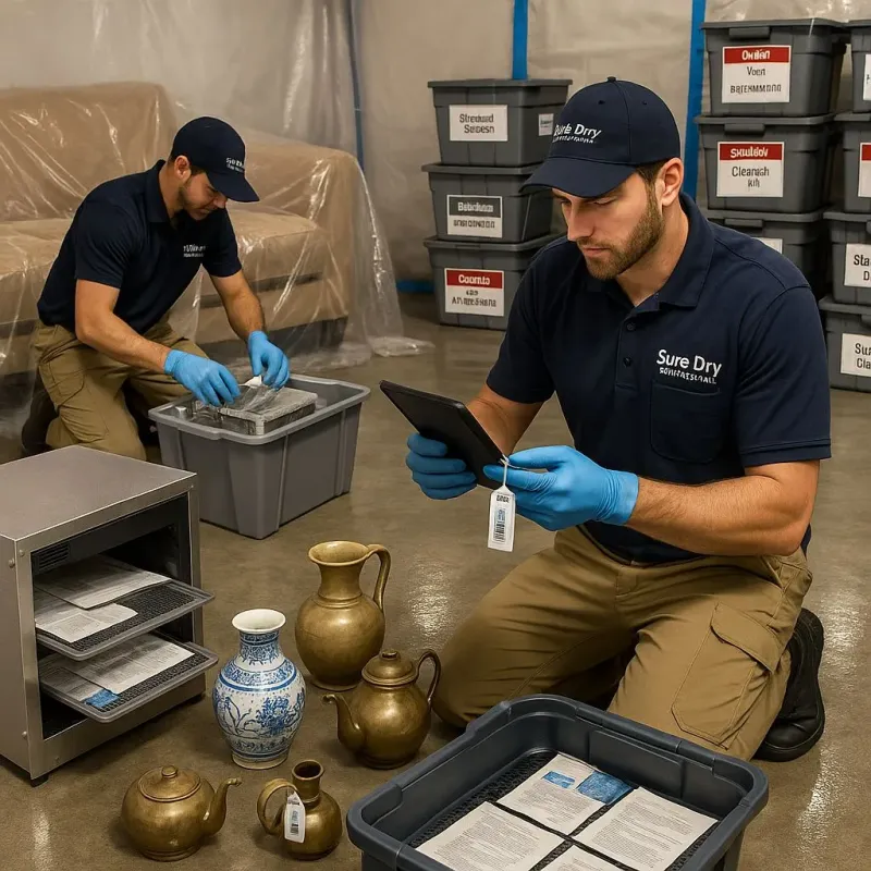 Content Protection and Restoration process in Las Flores, CA