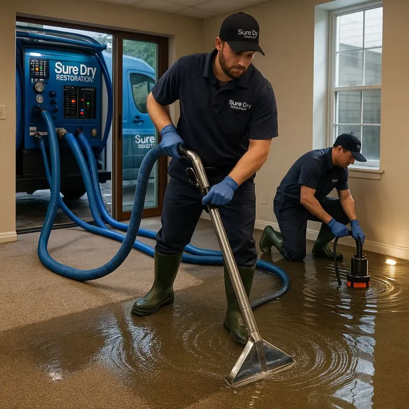 Water Extraction and Removal process in Las Flores, CA